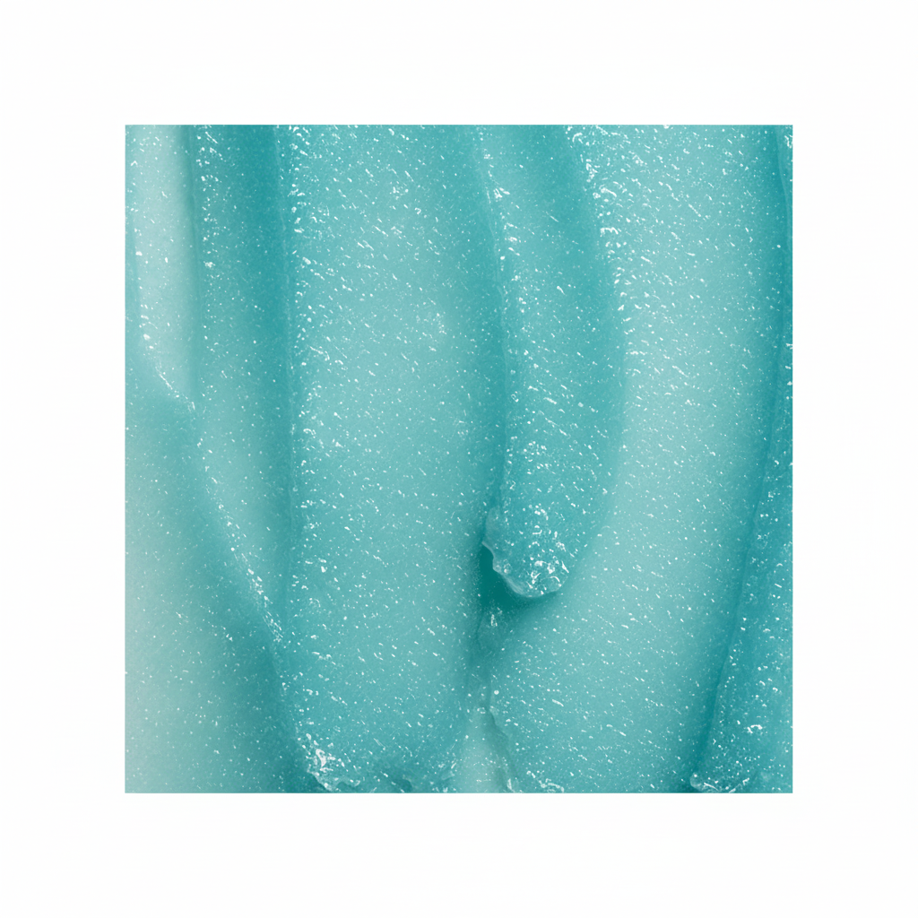 Close-up of exfoliating polish